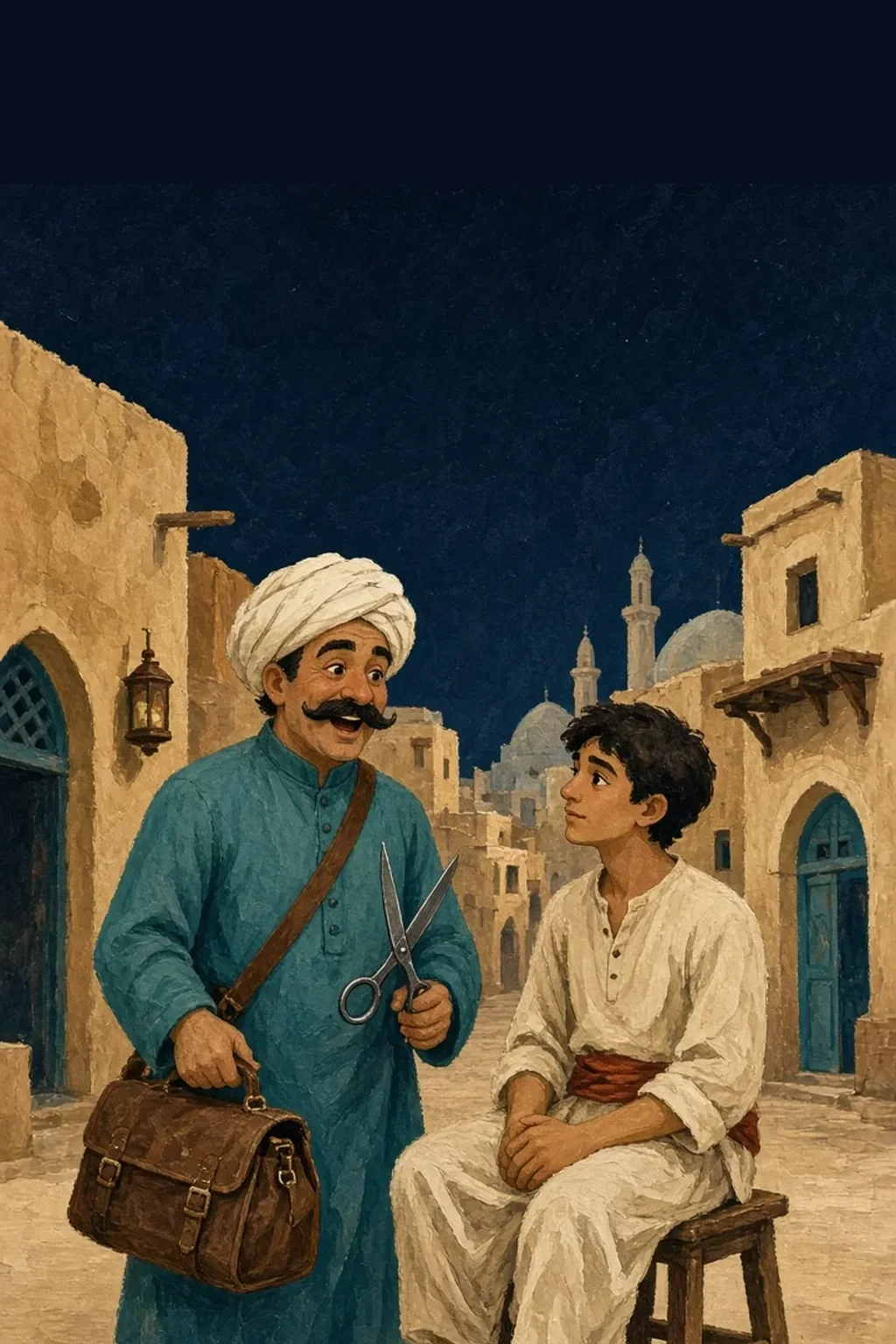Bìa Người thợ cạo thành Baghdad